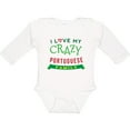 thumbnail image 3 of Inktastic Portuguese Family Reunion Funny Boys or Girls Long Sleeve Baby Bodysuit, 3 of 5