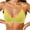 Yellow bra for women, variant on ATOYSOY Wireless Seamless Bralette For Women Super Thin Adjustable Strap Plain Solid V Shape Cup V Neck Thin Minimal Soft Support Bra No Underwire Solid Color Sleep Daily Wear