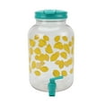 thumbnail image 1 of Mainstays Lemon Acrylic Beverage Dispenser, 4.54 L, 1 Pack, Blue, 1 of 8