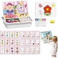 thumbnail image 1 of Magnetic Puzzle Learning Building Block Toys, Puzzle On The Front, Drawing On The Back, Enhances Creativity and Learning Portable & Easy Storage, 1 of 7