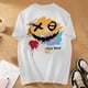 thumbnail image 5 of Playeras De Hombre Camiseta Informal De Verano De Manga Corta Con Cuello Redondo Y Estampado De Letras Y Caras Para Hombre, 5 of 5