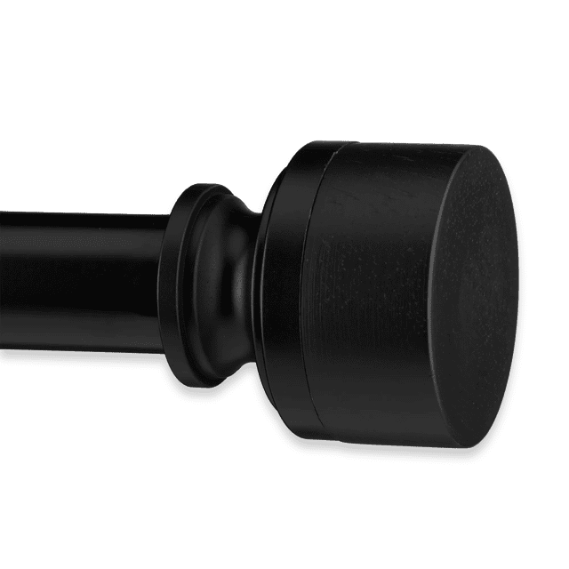 Bouclair Tringle à Rideaux Noire - Diamètre 22/25 mm 66x120 Po (168x305 cm)