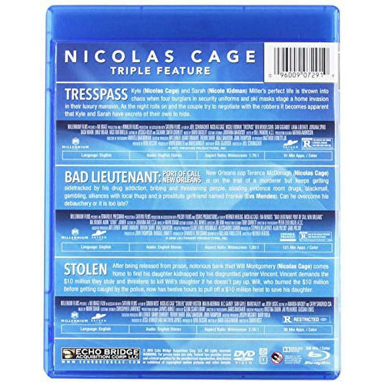 その他 Nicolas Cage Triple Feature [Blu-ray] Amazon.com: Nicolas Cage Triple Feature : Nicolas Cage