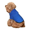 thumbnail image 5 of Haiem Blue Glitter for Winter Dog Hoodie Sweatshirts with Pockets Warm Dog Clothes for Small Dogs Chihuahua-Large, 5 of 7