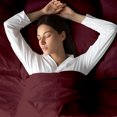 thumbnail image 2 of ViscoLogic EGYPTIAN COMFORT Silky Smooth Lightweight Bed Sheet Set - Brushed Micro - Deep Pocket - 4 Piece Set (Burgundy, Queen), 2 of 7
