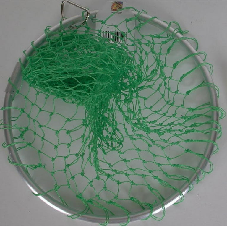 Danielson Clam Net, 21 Depth, Nylon Mesh Netting, Vinyl-coated Steel Ring