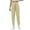 Khaki, variant on Women's Sweatpants with Pockets and Drawstring Solid Color Casual Streetwear Comfort Loose Pants
