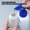 thumbnail image 5 of Yonrjhukm 60ml Travel Shampoo and Shower Gel Bottle Set, Portable Plastic Flip-top Containers for Cosmetics, Liquid Soap, and Toiletries, Easy Squeeze and Reusable, 5 of 6