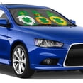 thumbnail image 4 of Balery Spring St Patrick’S Day Irish Gnomes Print Car Windshield Sun Shade,Windshield Sunshade for Car Pickup Truck SUV Accessories-Medium, 4 of 7