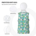 thumbnail image 3 of Honeii Panda Bathing print basktball shirt for men and women, Unisex basketball jersey for Theme party-Small, 3 of 6