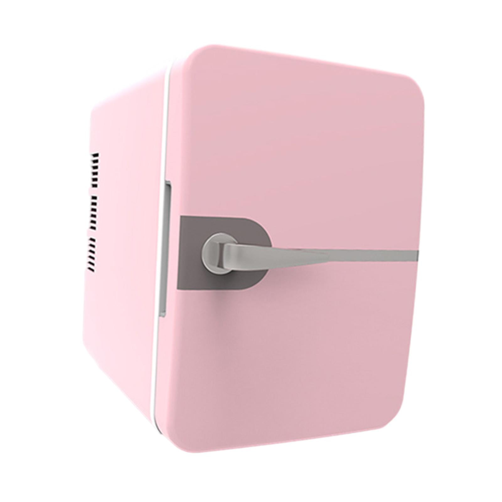 Fiocias Mini Fridge Beauty Fridges Beverage Refrigerator for Cosmetic Beverage Lunch