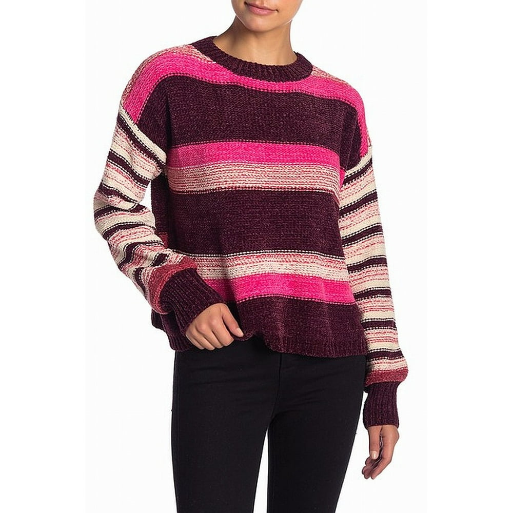Woven Heart - Womens Large Stripe Knitted Sweater $25 L - Walmart.com ...