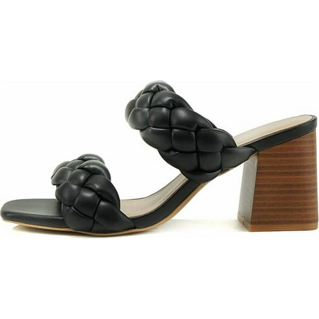

SODA Women s Braided Heels