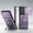 Purple, variant on For Samsung Galaxy A37 Rugged Phone Case,360°Rotatable Ring Kickstand,Heavy Duty Shockproof Drop Protection,With Sliding Camera Cover,Non-Slip Anti-Scratch Durable Phone Case Cover,Black