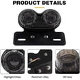 thumbnail image 3 of Motorcycle Led Tail Light Brake Turn Signal License Plate Holder, 3 of 5