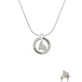thumbnail image 2 of Delight Jewelry Silvertone 3-D Grand Piano Hockey Ring Charm Necklace, 18", 2 of 4