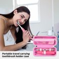thumbnail image 4 of Toothbrush Case Compatible with Sonicare Protective Clean 4100, 1100 / Oral B Pro 1000 Electric Toothbrush - Pink, 4 of 7
