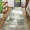 thumbnail image 2 of 2x6 FT Kitchen Runner Rugs Non Skid Washable, Faux Wool Rug Runners for Hallways Bathroom Carpet Runner, Soft Indoor Modern Floor Rug for Entryway Laundry Room, 2 of 11