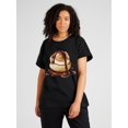 thumbnail image 1 of Women's Sports Tee - Sweet Indulgence Cream Puff Chocolate Design, Short Sleeve, Round Neck, 100% CoCamisetas para mujer, lindas camisetas con estampado gráfico, de manga corta, estilo casual, para ve, 1 of 8
