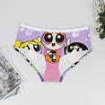 thumbnail image 3 of The Powerpuff Girls Womens Underwear Soft Breathable Brief Lace Panty Stretch Hipster Underpants Ladies Panties 3XL, 3 of 7