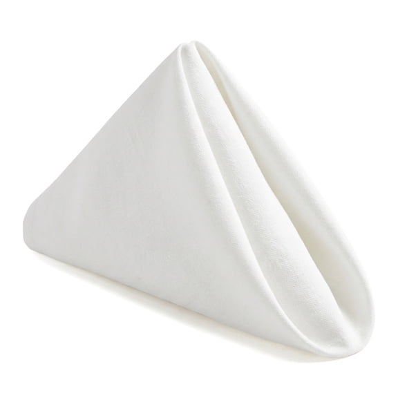 Unique Bargains 6Pcs Washable Dining Events Cloth Napkins White 15x15inch