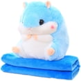 thumbnail image 1 of Linda almohada de tiro de hámster de peluche, juguetes de peluche de dibujos animados Wmkox8yii shdjk1349, 1 of 1