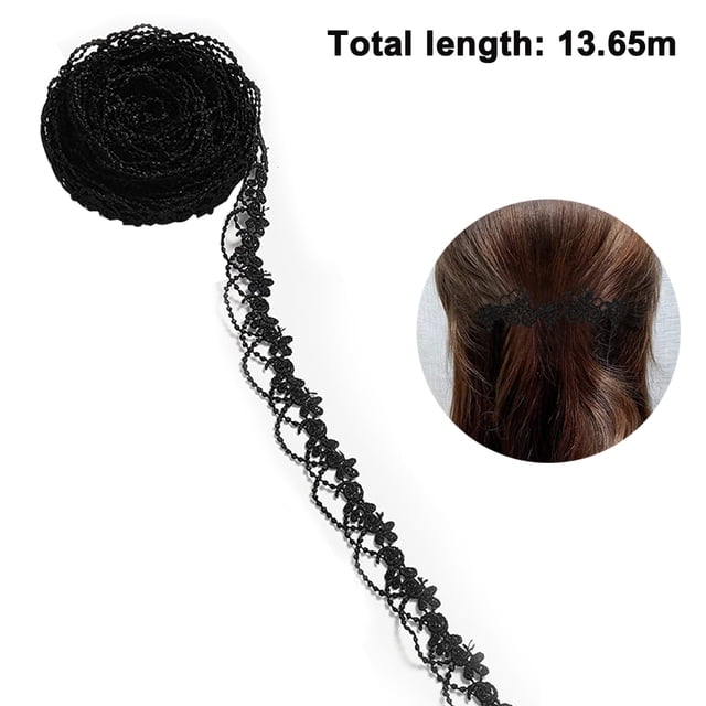 Clothing accessories diy Crochet Lace Ribbon for Crafts Embroidery Water Soluble Lace Trim