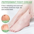 thumbnail image 4 of Clearance! PEPPERMINT FOOT CREAM,Nourishing Peeling Hydrating Foot Cream30g, Face & Body Skin Care, 4 of 9