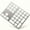 Silvery White, variant on USB-C Charging 34-Key Bluetooth Numeric Keypad with Smart Recognition System, Wireless Numeric Keypad Compatible with MAC OS Computer Keyboard