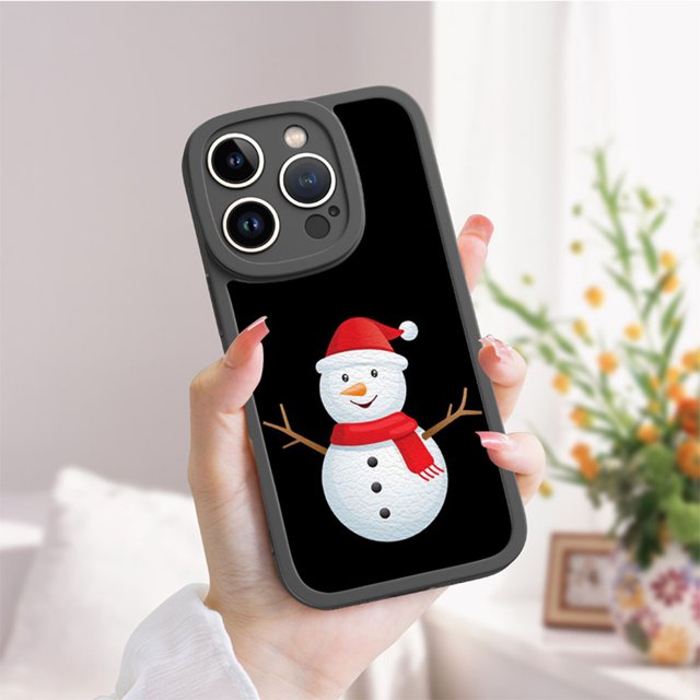 Abrace la individualidad: cubierta de teléfono a prueba de golpes de goma TPU con estampado de dibujos animados únicos para la serie iPhone