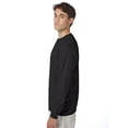 thumbnail image 3 of Hanes Beefy-T Unisex Long Sleeve T-Shirt Black XL, 3 of 5