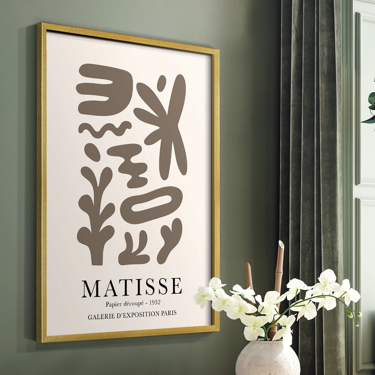 Matisse CCXXVII in Solid Wood 11 x 14 Framed Print