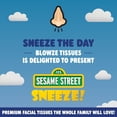 thumbnail image 5 of SESAME STREET SNEEZE Facial Tissues - Premium Fun Design Tissues for Kids - Gentle & Absorbent Relief for Sniffles | 8-Pack (992 Total Count/124 Each Box), 5 of 8