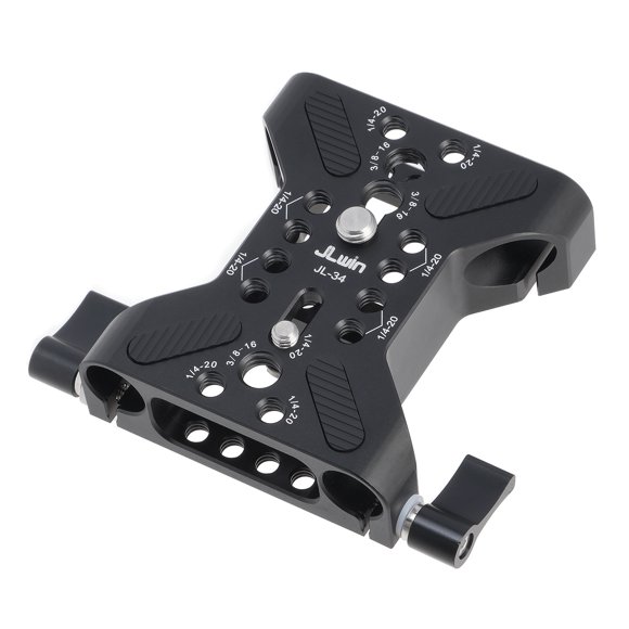 Plaque de Base de Caméra Polyvalente avec Tige de 15mm