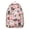 Pink-47, variant on Cute and Funny Llama Face Backpack, Waterproof School Bookbag with Adorable Alpaca Cartoon Pattern for Everyday Use