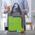 thumbnail image 6 of FAMTKT Insulated Picnic Bag Food Delivery Bag Foldable Insulated Cooler Bag Insulated Bag for Ice Cubes Vegetables, Womens Tote Bag, 6 of 7