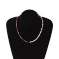 thumbnail image 5 of PVCS Collier Ras du Cou en Perles pour Femmes Filles Fait Main Bijoux Colorés Perlés, 5 of 5