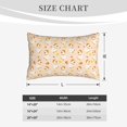 thumbnail image 4 of Daiia Cute Duck And Flower Bedding Waterproof Pillow Protector Zippered Queen – Bed Bug Proof Pillow Encasement-14"x20", 4 of 6