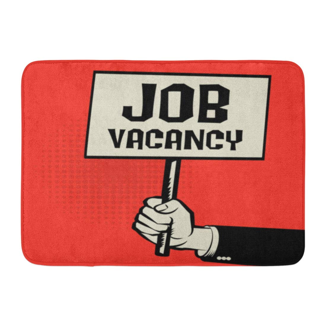 FMSHPON Announce Alert in Hand Concept with Text Job Vacancy Looking