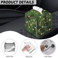 thumbnail image 7 of POLERO Leather Tissue Box Cover Christmas Tree Lights, Modern Square Tissue Box Holder for Creative Decorative, Ideal for Bathrooms/Office/Car/Nightstand/Dining Table, 5.1"X5.1"X5.5", 7 of 7