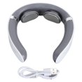 thumbnail image 1 of Masseur de cou électrique à impulsions sans fil, 6 modes, 8 niveaux d'intensité, rechargeable, intelligent, 1 of 4