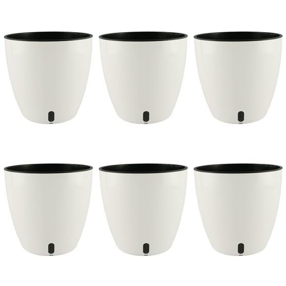 Maceta autorregable Smart Garden AQ1817 Decorativa Redonda de 18cm de diámetro x 17cm de alto