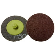 Griton QA32050 2" Quick Change Sanding Disc, Industrial Grade, 50 Grit, Green (Pack of 50)