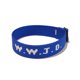 thumbnail image 1 of Pulsera con estampado de letras en jacquard y correa para la muñeca, pulsera unisex WWJD, pulsera ajustable, 1 of 6