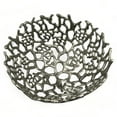 thumbnail image 2 of 11.5 inch Nickel Decorative Metal Candle Holder by 90210 Kitchen and Bath, 2 of 4