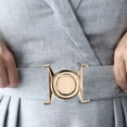 thumbnail image 2 of 2pcs Decorative Cardigan Suit Buckle Metal Closure Buckle Metal Toggle Buckle For Coat, 2 of 8