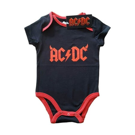 

AC/DC Kids Baby Grow: Horns (12 Months)