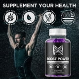 Boost Power Gummies Advanced Formula All Natural Vitamin Supplement ...