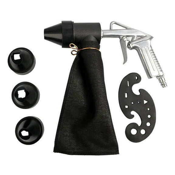 Pneumatic Sandblasting Tool Kit Sand Blasting Machine Set Versatile Sandblaster Handheld Polishing Rust Remover