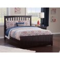 thumbnail image 1 of Atlantic Furniture Mission Queen Spindle Platform Bed in Espresso, 1 of 2